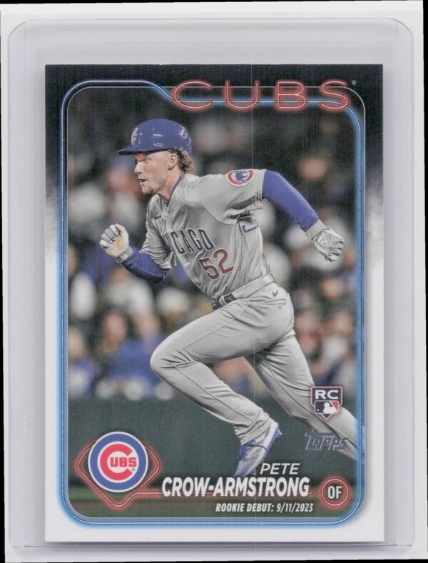2024 Topps Update Pete Crow-Armstrong RC #US91 Cubs