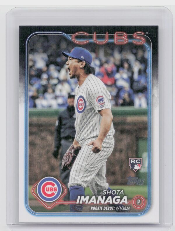 2024 Topps Update Shota Imanaga RC #US281 Cubs