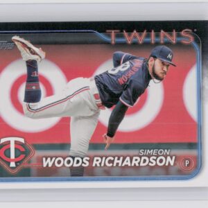 2024 Topps Update Simeon Woods Richardson #US295 Twins