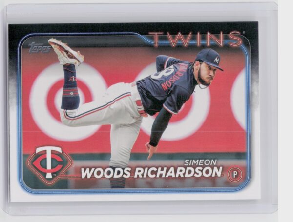 2024 Topps Update Simeon Woods Richardson #US295 Twins