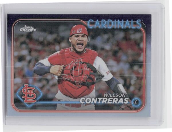 2024 Topps Willson Contreras Rainbow Foil #296 Cardinals