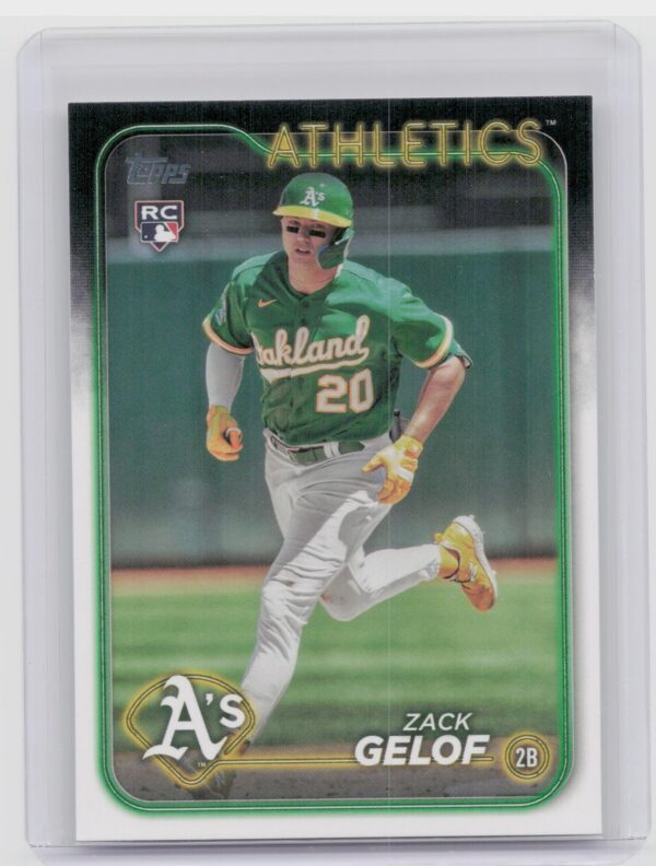 2024 Topps Zack Gelof Rookie RC #166 Athletics