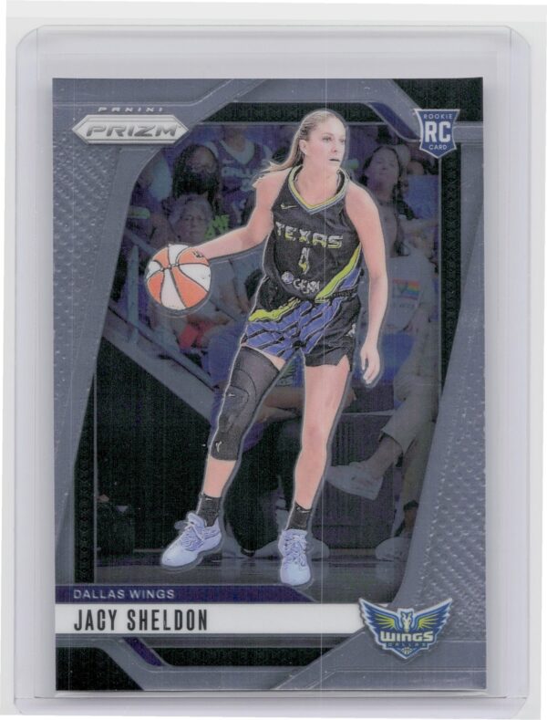 2024 WNBA Panini Prizm  Jacy Sheldon Rookie #4 Wings