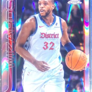2025-26 Topps Chrome Khris Middleton RayWave Refractor #204 Wizards