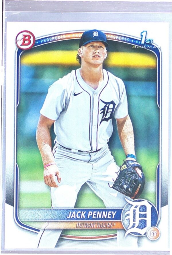 2025 Bowman Jack Penney #BP-60 Tigers Prospects