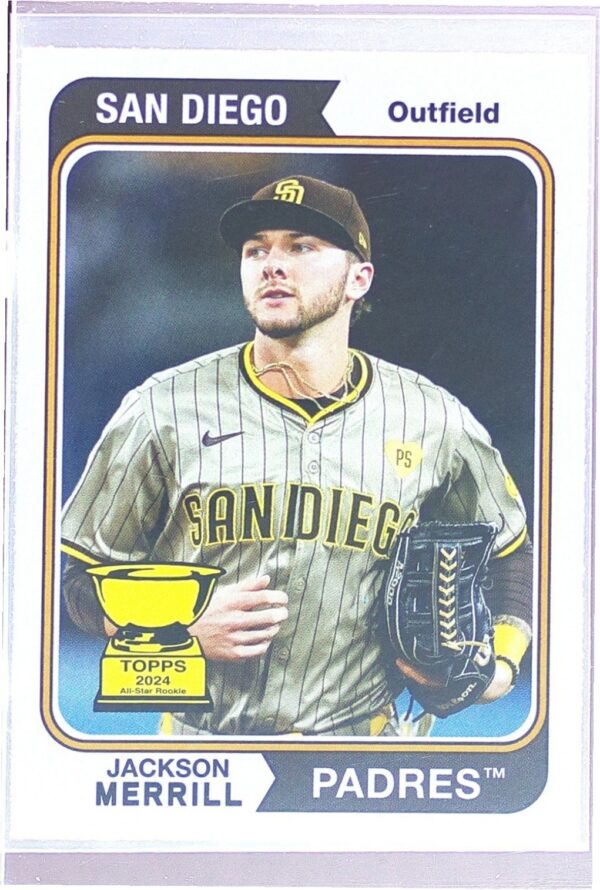 2025 Heritage Jackson Merrill #H25-23 Padres Heritage 25th Anniversary