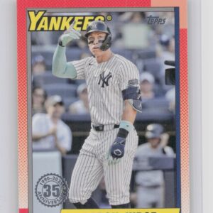 2025 Topps Aaron Judge 1990 Topps Baseball 35th Anniversary #T90-57 Yankees