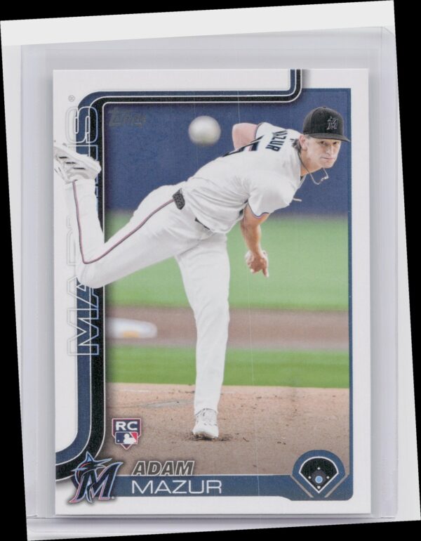 2025 Topps Adam Mazur RC #309 Marlins