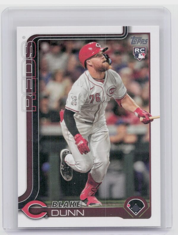 2025 Topps Blake Dunn RC #274 Reds