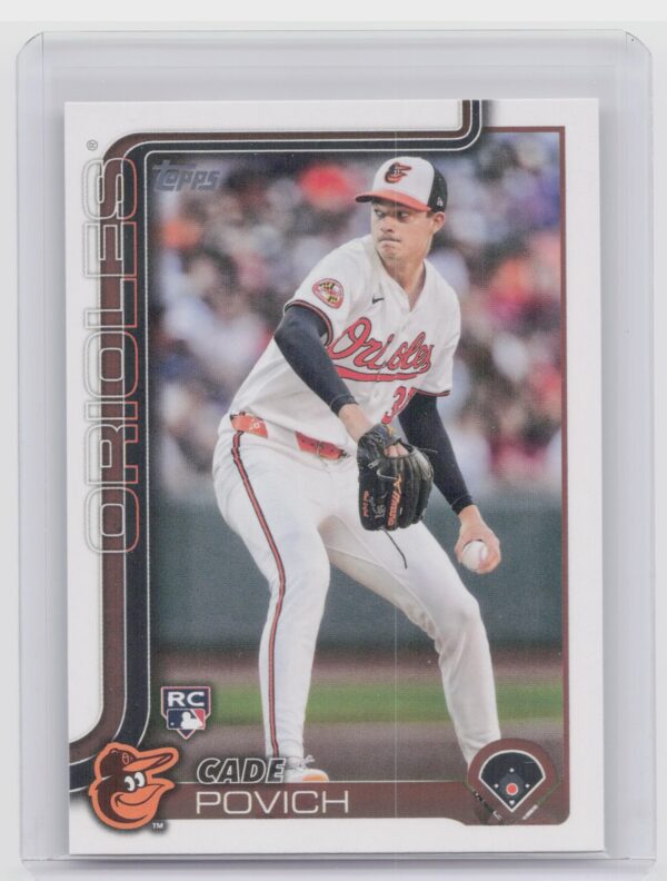 2025 Topps Cade Povich RC #25 Orioles