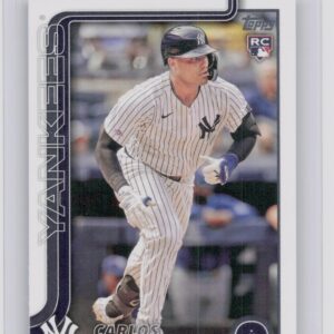 2025 Topps Carlos Narvaez RC #115 Yankees