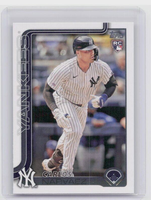 2025 Topps Carlos Narvaez RC #115 Yankees