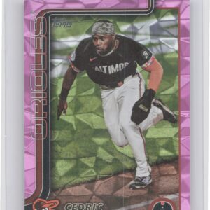 2025 Topps Cedric Mullins Pink Diamante Foil #69 Orioles