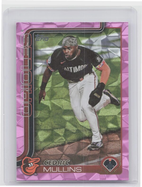 2025 Topps Cedric Mullins Pink Diamante Foil #69 Orioles