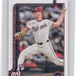 2025 Topps DJ Herz RC #287 Nationals
