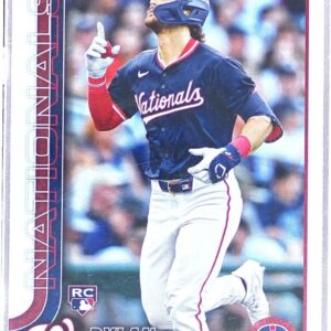 2025 Topps Dylan Crews RC #74 Nationals