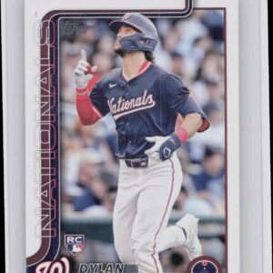 2025 Topps Dylan Crews RC #74 Nationals