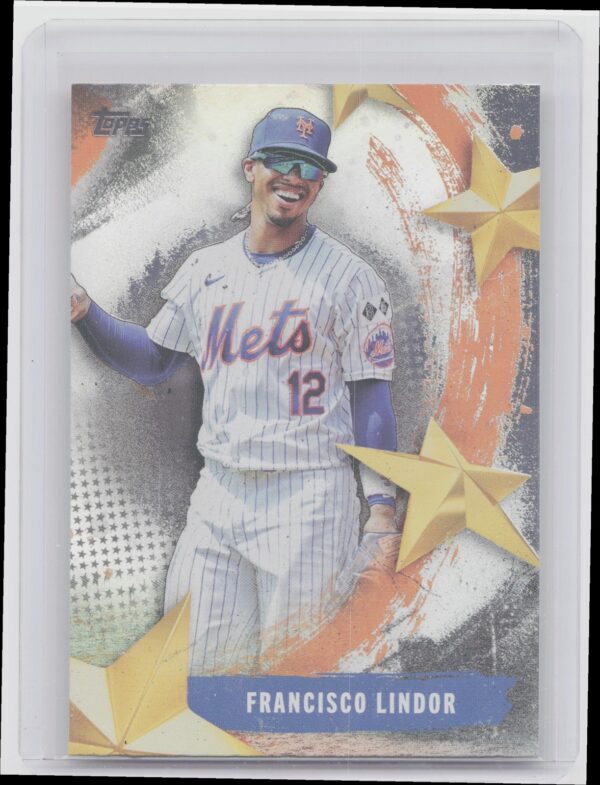 2025 Topps Francisco Lindor #SMLB-11 Mets Stars of MLB
