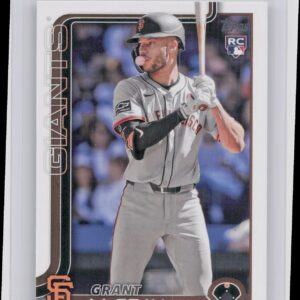 2025 Topps Grant McCray RC #213 Giants