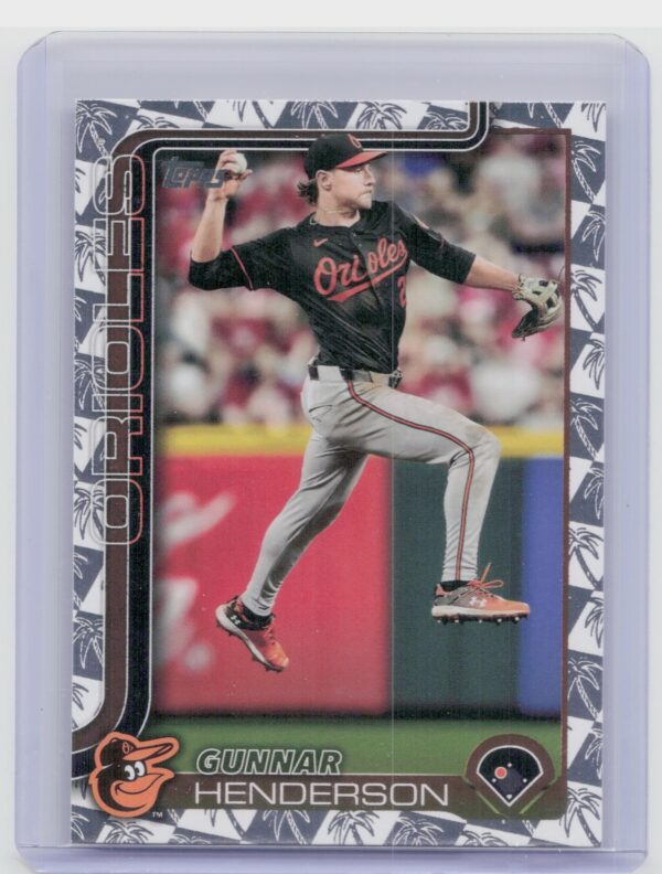 2025 Topps Gunnar Henderson Spring Training #65 Orioles