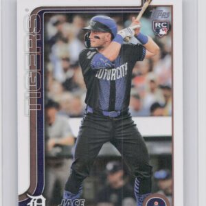 2025 Topps Jace Jung RC #80 Tigers