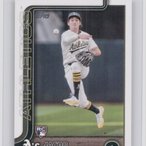 2025 Topps Jacob Wilson RC RC #314 Athletics