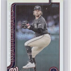 2025 Topps Jake Irvin Rainbow Foil #197 Nationals