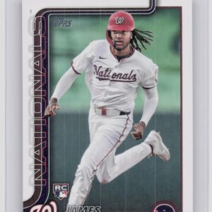 2025 Topps James Wood RC #181 Nationals