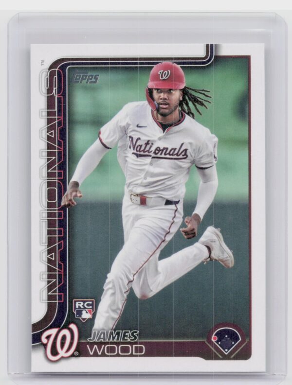2025 Topps James Wood RC #181 Nationals