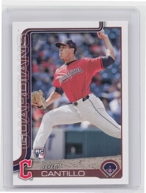 2025 Topps Joey Cantillo RC #318 Guardians