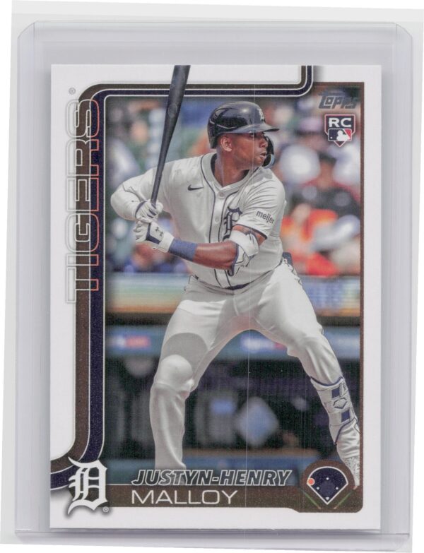 2025 Topps Justyn-Henry Malloy RC #269 Tigers