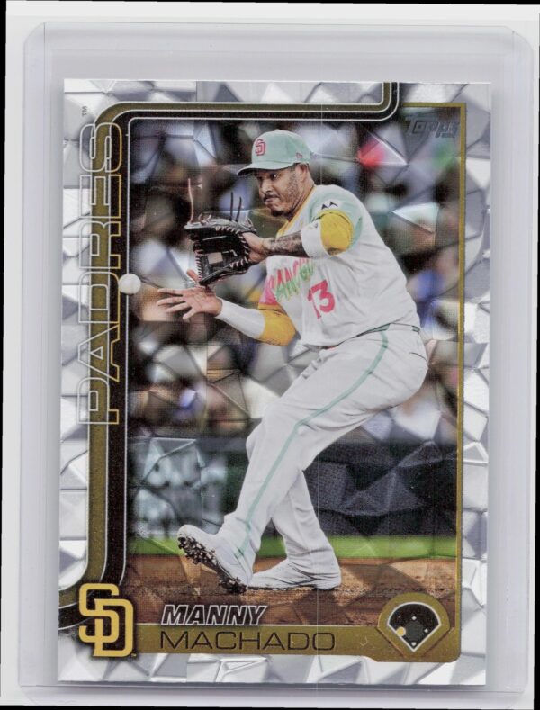 2025 Topps Manny Machado Diamante Foil #215 Padres