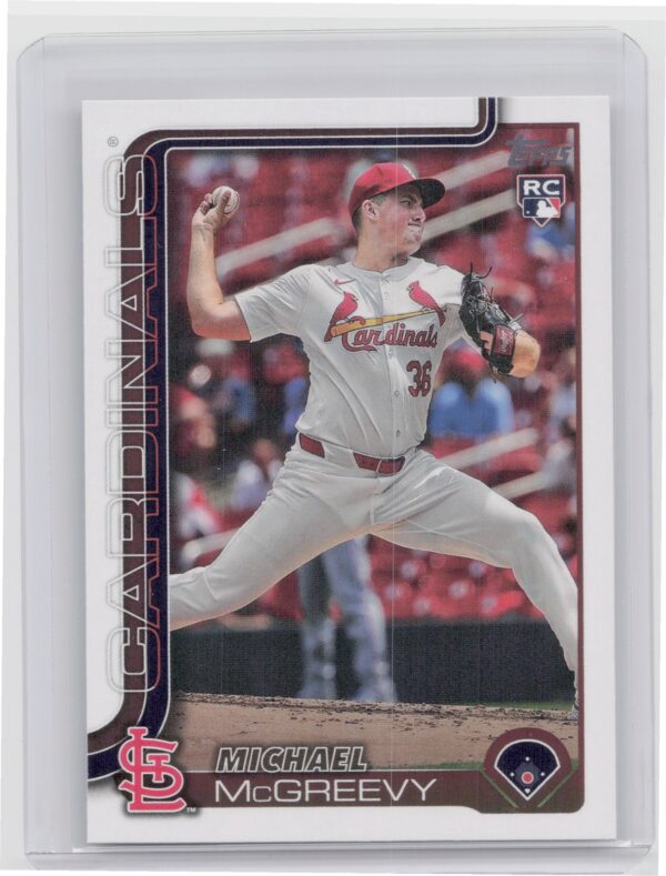 2025 Topps Michael McGreevy RC #193 Cardinals