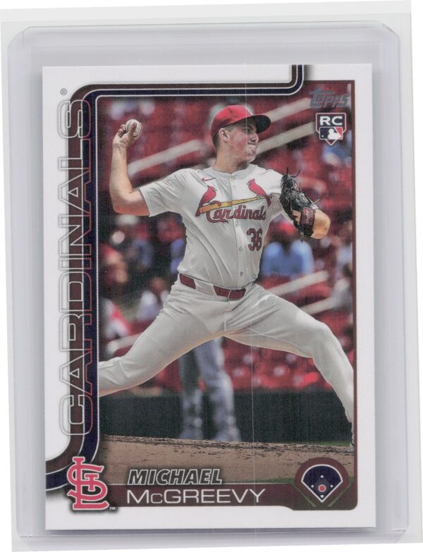 2025 Topps Michael McGreevy RC #193 Cardinals