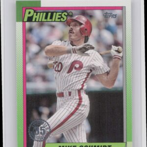 2025 Topps Mike Schmidt #T90-2 Phillies 1990 Topps Baseball 35th Anniversary