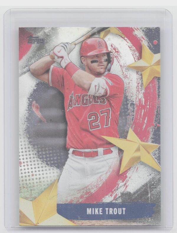 2025 Topps Mike Trout #SMLB-8 Angels Stars of MLB
