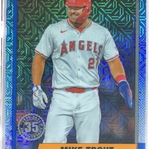 2025 Topps Mike Trout #T90C-54 Angels 1990 Topps 35th Anniversary Mojo