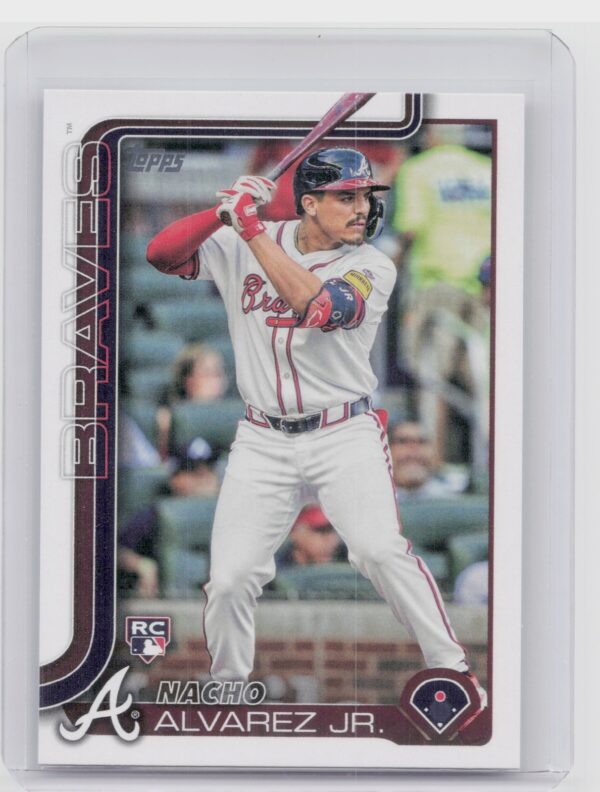 2025 Topps Nacho Alvarez Jr. RC #223 Braves