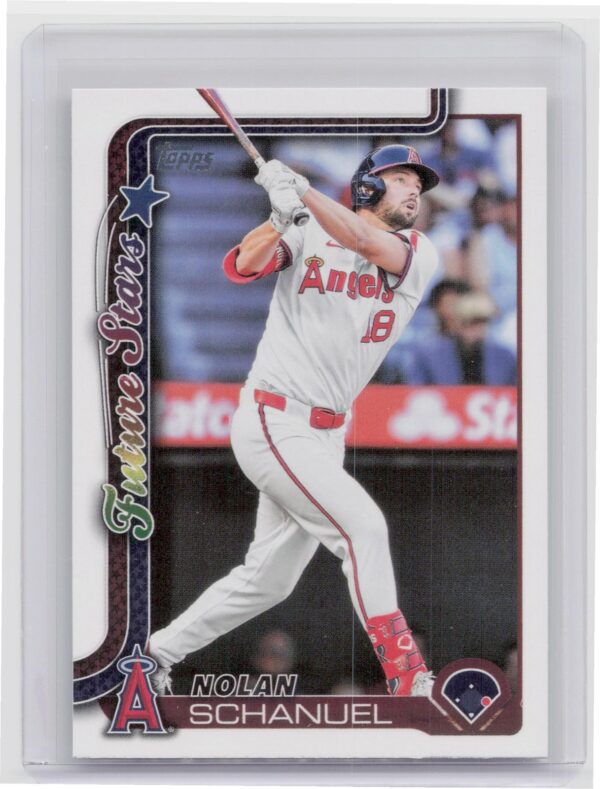 2025 Topps Nolan Schanuel #210 Angels