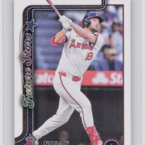 2025 Topps Nolan Schanuel #210 Angels