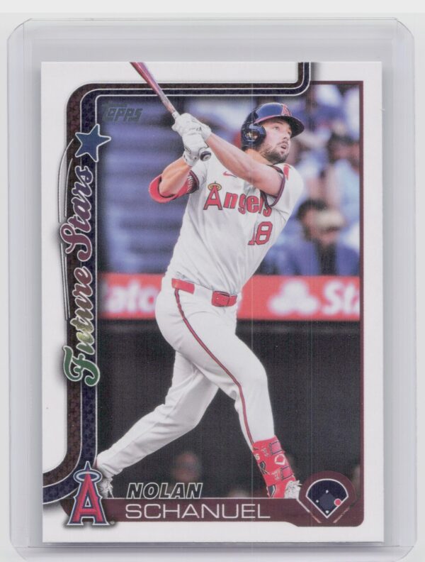 2025 Topps Nolan Schanuel #210 Angels