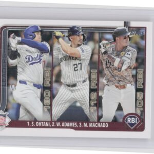 2025 Topps Ohtani, Adames, Machado National League RBI Leaders #86