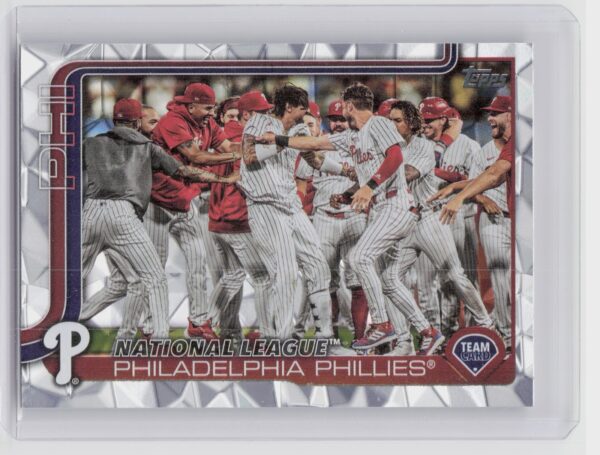2025 Topps Philadelphia Phillies Diamante Foil #159 Phillies