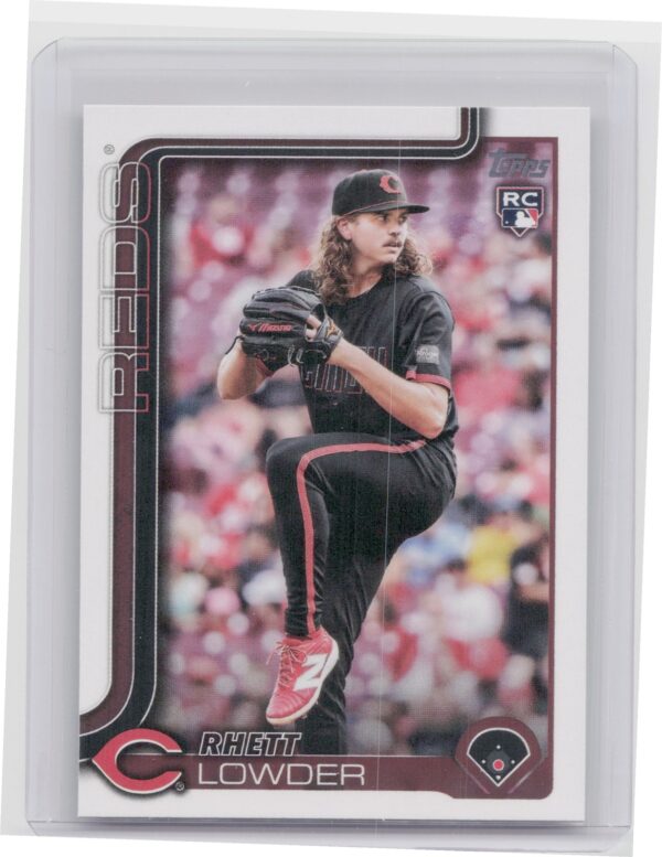 2025 Topps Rhett Lowder RC #205 Reds