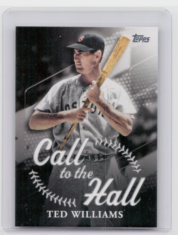2025 Topps Ted Williams #CTH-7 Sox Call to the Hall