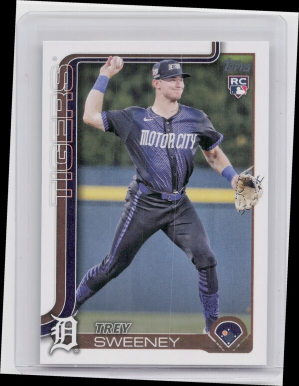 2025 Topps Trey Sweeney RC #67 Tigers