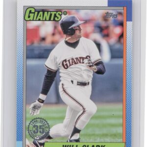 2025 Topps Will Clark #T90-97 Giants 1990 Topps Baseball 35th Anniversary