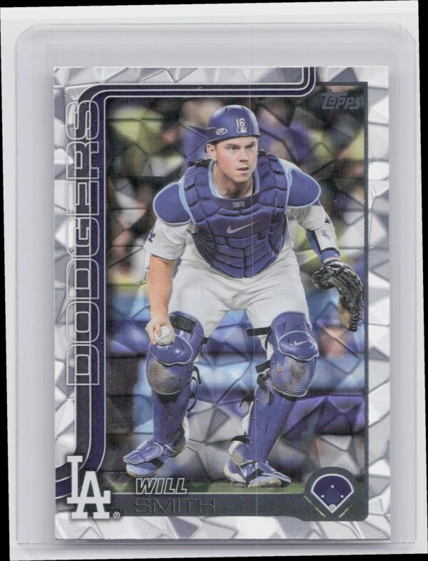 2025 Topps Will Smith Diamante Foil #212 Dodgers