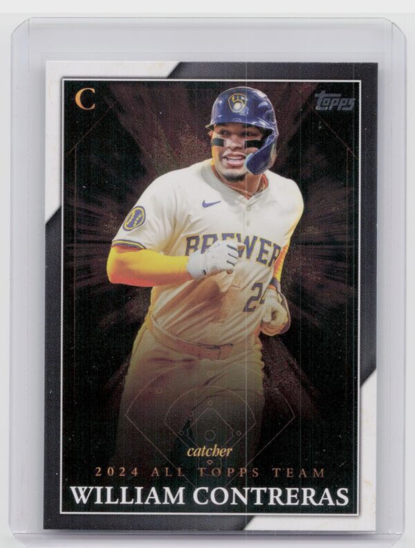 2025 Topps William Contreras #ATT-6 Brewers 2024 All Topps Team