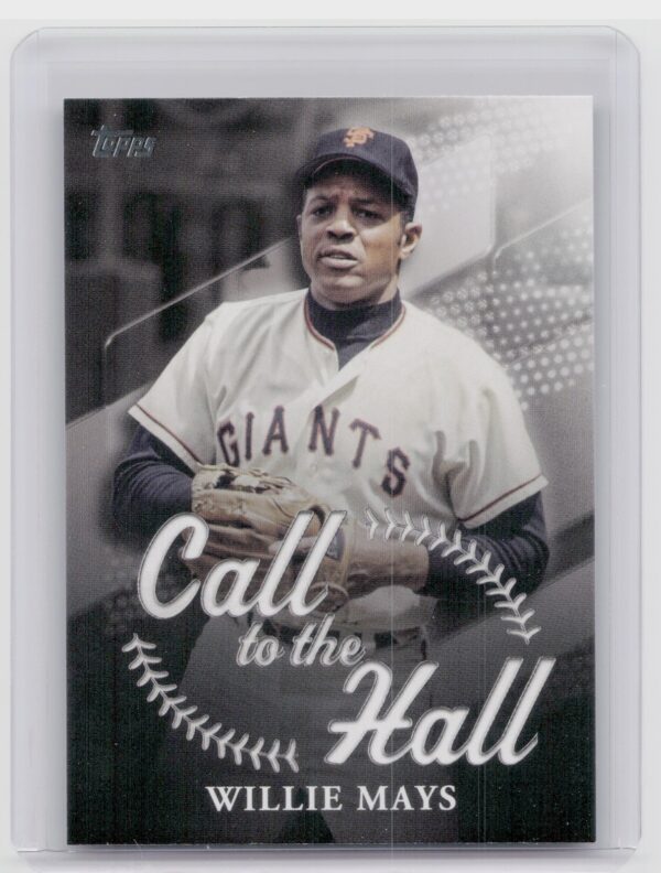 2025 Topps Willie Mays #CTH-22 Giants Call to the Hall
